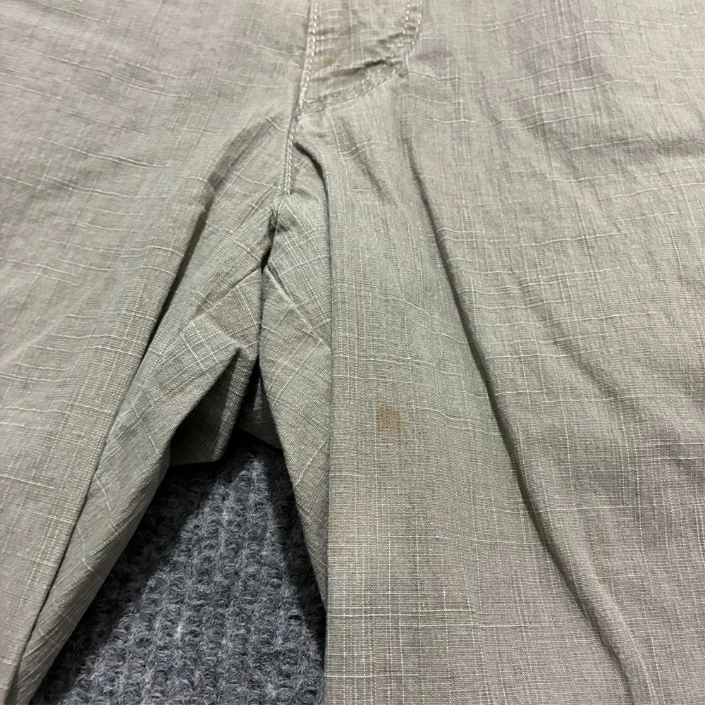 Meyer Mens Chino‎ Pants Size 27 Beige Stretch Flat Front Mid Rise Trouser